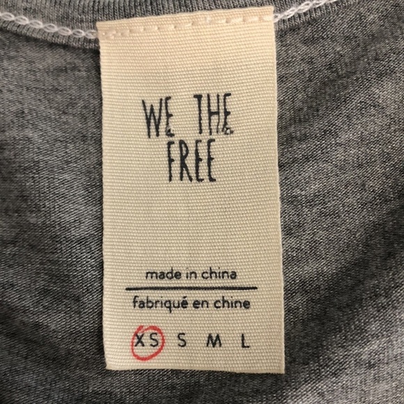 We The Free Amelia Gray Strapy Tank NWT Extra Small - Picture 7 of 9